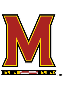 Red Maryland Terrapins Main Mark Decal