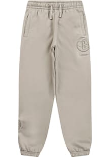 Pro Standard Brooklyn Nets Youth Tan Neutral Sweatpants