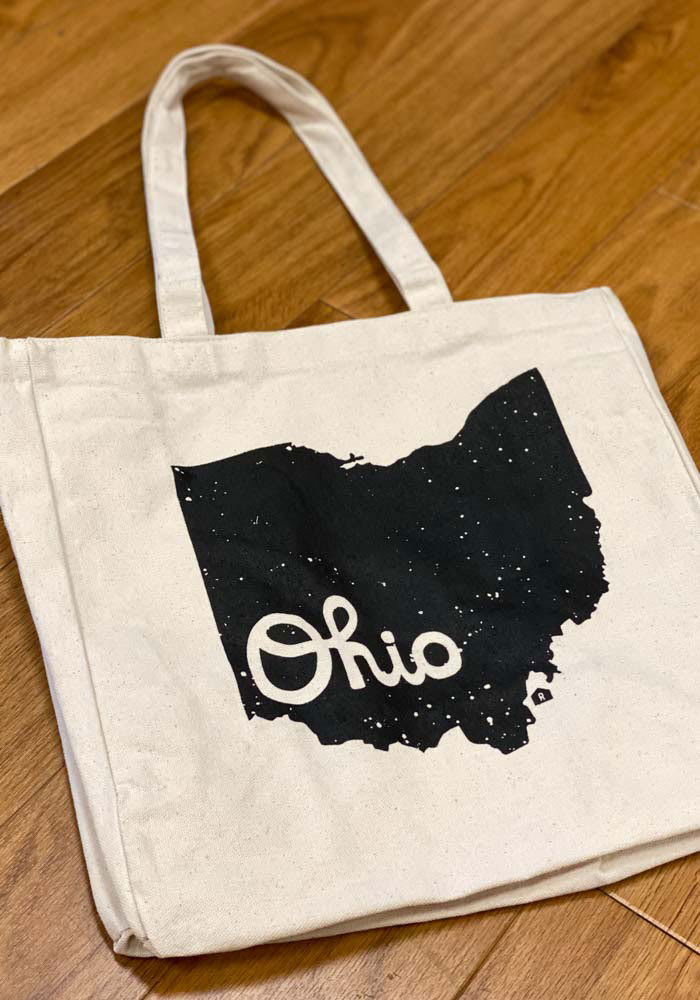 Ohio 12x8x13 Canvas Reusable Bag