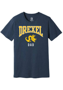 Drexel Dragons Navy Blue Summit Sportswear Dad Short Sleeve T Shirt