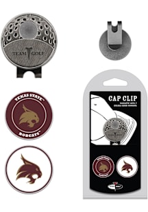 Texas State Bobcats Ball Marker Cap Clip