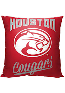 Houston Cougars 18x18 Throw Pillow - Red