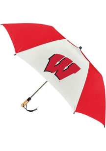 Red Wisconsin Badgers Big Storm Umbrella