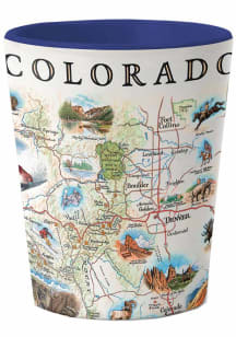 Colorado State Map Shot Glass