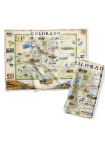 Colorado State Map Towel