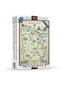 Minnesota State Map Puzzle