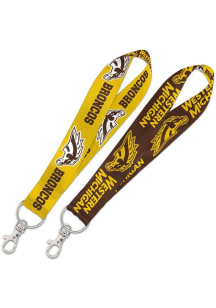 Brown  Western Michigan Broncos Keystrap Lanyard