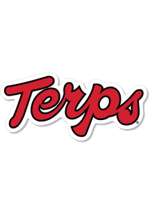Maryland Terrapins Red 3&quot; Vintage Terps Magnet