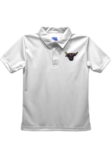 Vive La Fete Minnesota State Mavericks Youth White Team Short Sleeve Polo Shirt