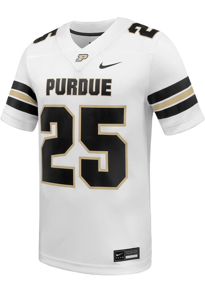 Nike Mens White Purdue Boilermakers Replica Game Jersey