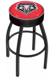 New Mexico Lobos Swivel Pub Stool - Black