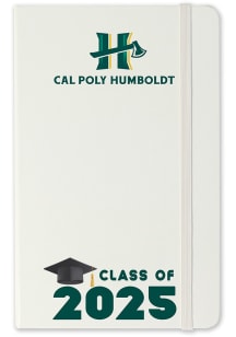 Cal Poly Humboldt Lumberjacks Class of 25 team logo Notebook and Folder - White