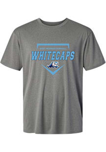 Summit Sportswear West Michigan Whitecaps Graphite Homeplate Short Sleeve T Shirt