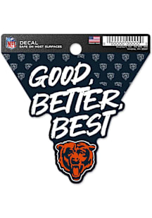 CHIB NAVY Good, Better, Best 3x4 Clean Cut Decal