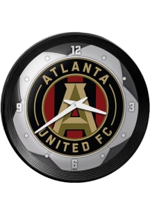 Atlanta United FC Ribbed Frame Wall Clock