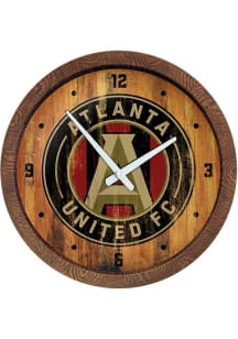 Atlanta United FC Faux Barrel Top Wall Clock