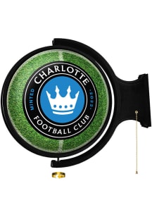 The Fan-Brand Charlotte FC Round Rotating Lighted Sign