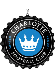 The Fan-Brand Charlotte FC Bottle Cap Dangler Sign