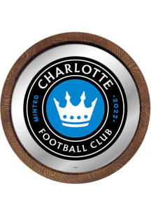 The Fan-Brand Charlotte FC Mirrored Faux Barrel Top Sign