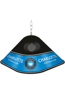 Charlotte FC Square Acrylic Gloss Blue Billiard Lamp