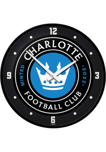 Charlotte FC Modern Disc Wall Clock