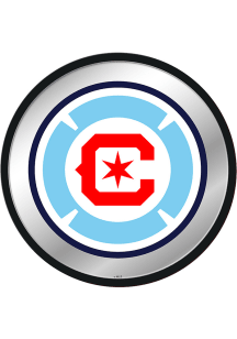 The Fan-Brand Chicago Fire Mirrored Modern Disc Sign