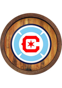 The Fan-Brand Chicago Fire Faux Barrel Top Sign