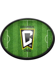 The Fan-Brand Columbus Crew Oval Slimline Lighted Sign