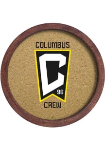 The Fan-Brand Columbus Crew Barrel Framed Cork Board Sign
