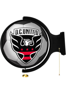 The Fan-Brand DC United Round Rotating Lighted Sign