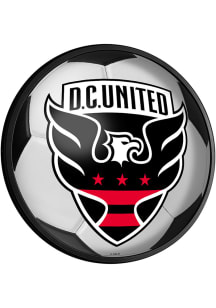 The Fan-Brand DC United Round Slimline Lighted Sign