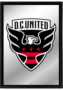 The Fan-Brand DC United Framed Mirror Wall Sign