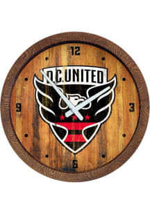 DC United Faux Barrel Top Wall Clock