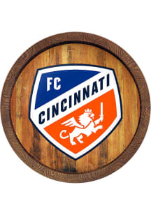 The Fan-Brand FC Cincinnati Faux Barrel Top Sign