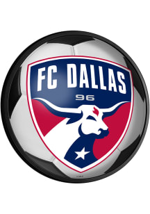 The Fan-Brand FC Dallas Round Slimline Lighted Sign