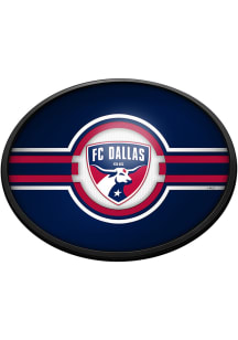 The Fan-Brand FC Dallas Oval Slimline Lighted Sign