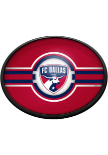 The Fan-Brand FC Dallas Oval Slimline Lighted Sign