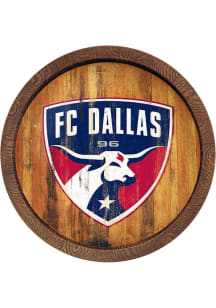 The Fan-Brand FC Dallas Faux Barrel Top Sign