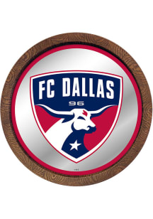 The Fan-Brand FC Dallas Mirrored Faux Barrel Top Sign