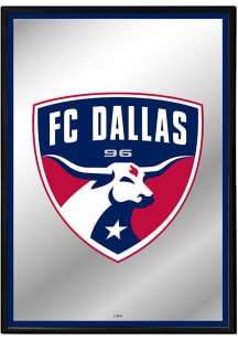 The Fan-Brand FC Dallas Framed Mirror Wall Sign