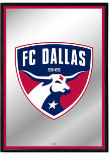 The Fan-Brand FC Dallas Framed Mirror Wall Sign