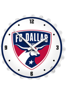 FC Dallas Lighted Bottle Cap Wall Clock