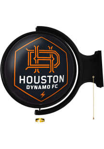 The Fan-Brand Houston Dynamo Round Rotating Lighted Sign