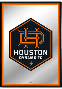 The Fan-Brand Houston Dynamo Framed Mirror Wall Sign