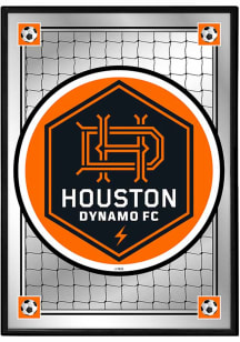 The Fan-Brand Houston Dynamo Framed Mirror Wall Sign