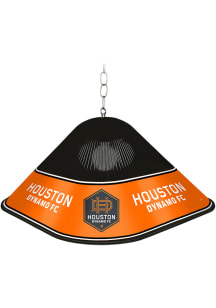 Houston Dynamo Square Acrylic Gloss Orange Billiard Lamp