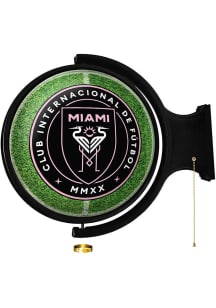 The Fan-Brand Inter Miami CF Round Rotating Lighted Sign