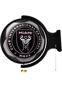 The Fan-Brand Inter Miami CF Round Rotating Lighted Sign