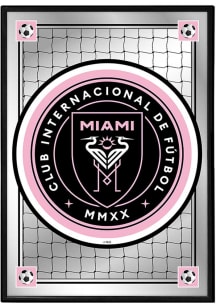 The Fan-Brand Inter Miami CF Framed Mirror Wall Sign