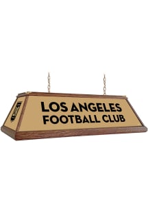 Los Angeles FC Premium Wood Frame Gold Billiard Lamp